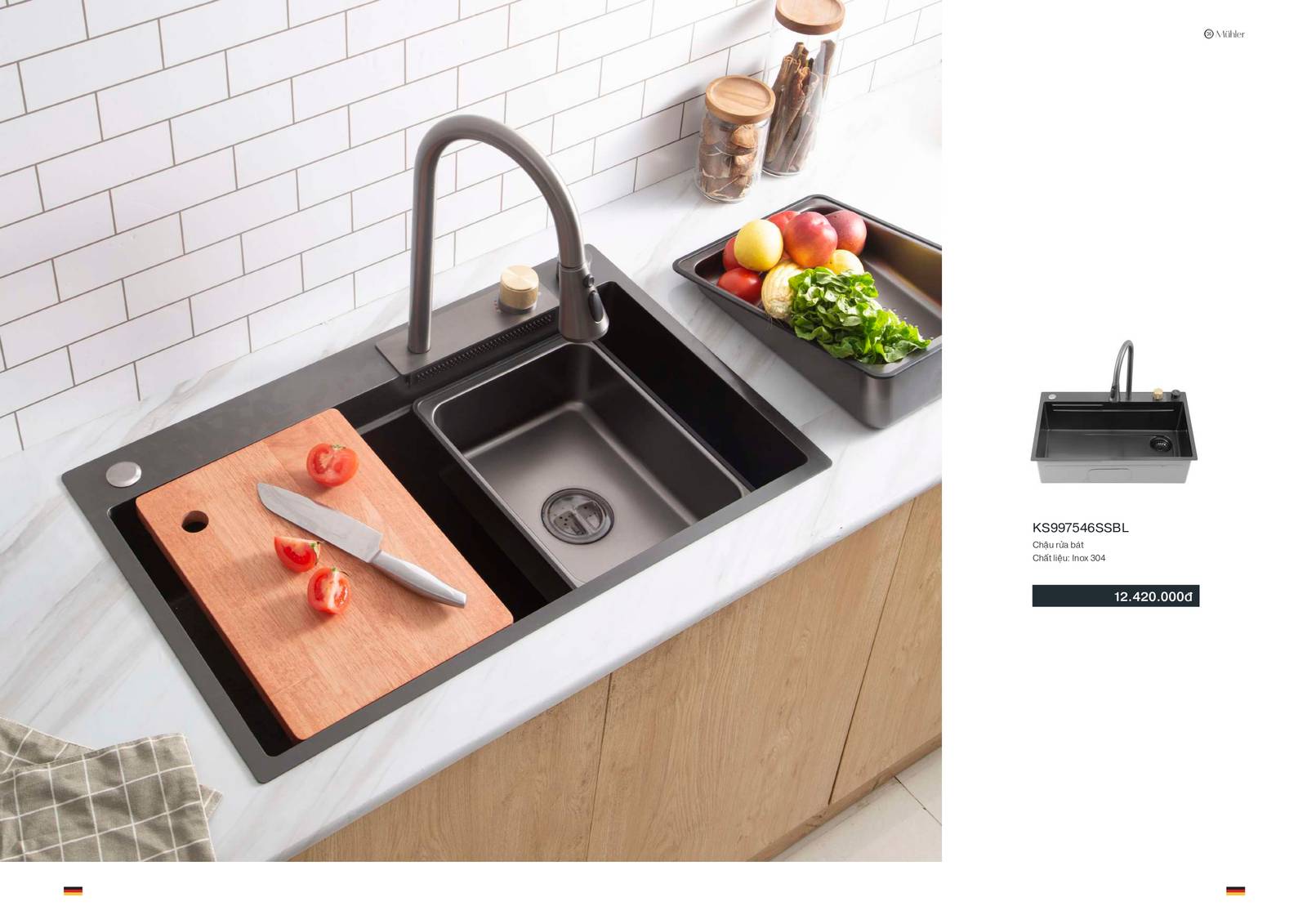 Thiết bị vệ sinh MUHLER Catalogue và Bảng giá mới nhất /Page 112